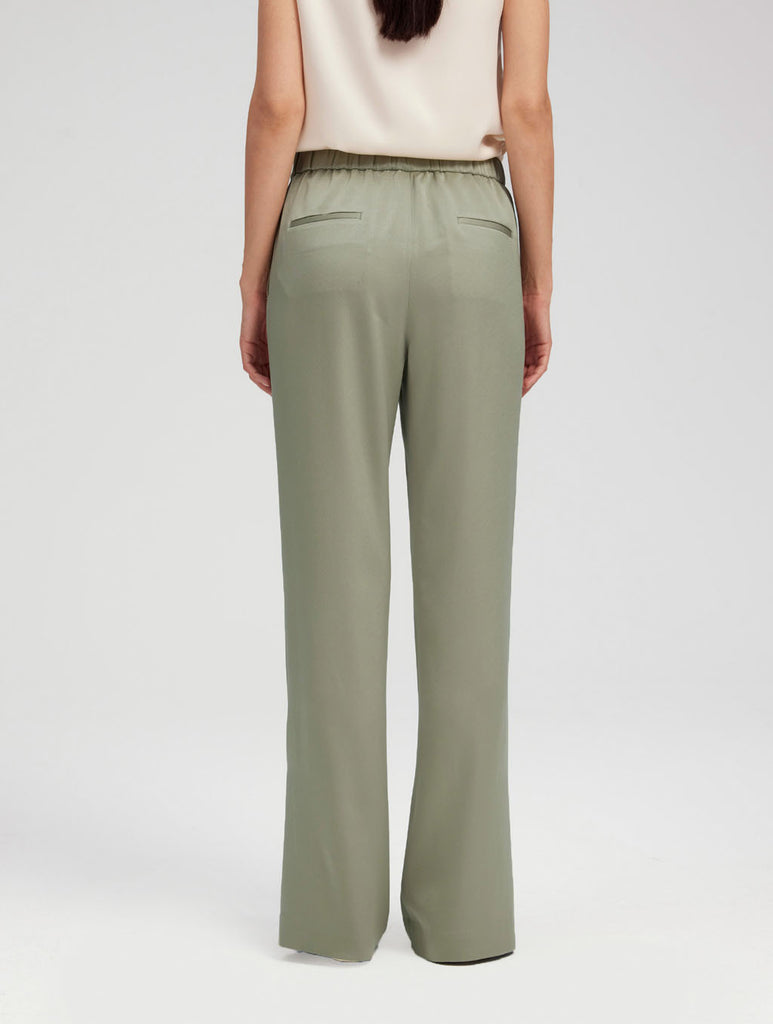 Sage Slit Ankle Trousers