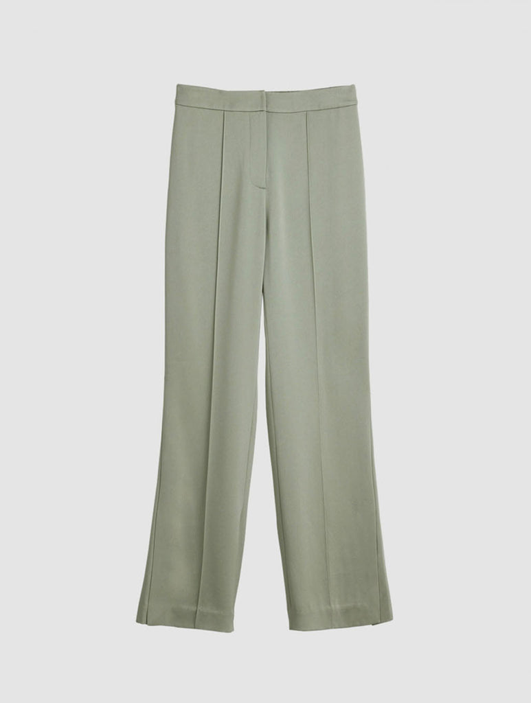 Sage Slit Ankle Trousers